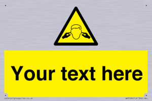 Custom Noise Hazard Sign